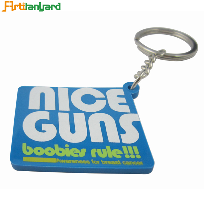 Customized Soft Rubber PVC Keychain