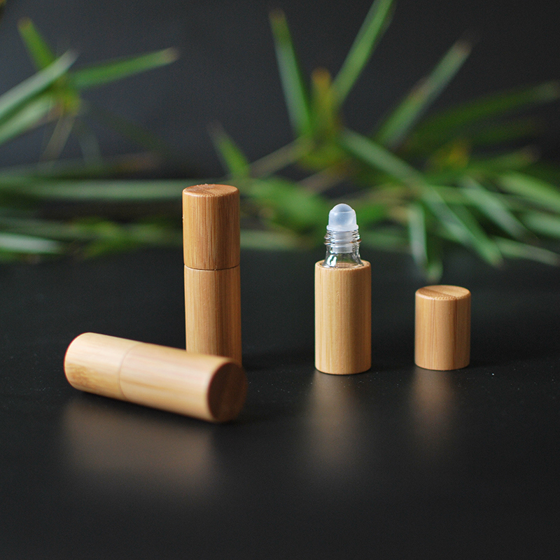 3ml Prefume Bamboo Roll-on Bottle for Cosmetic Packaging