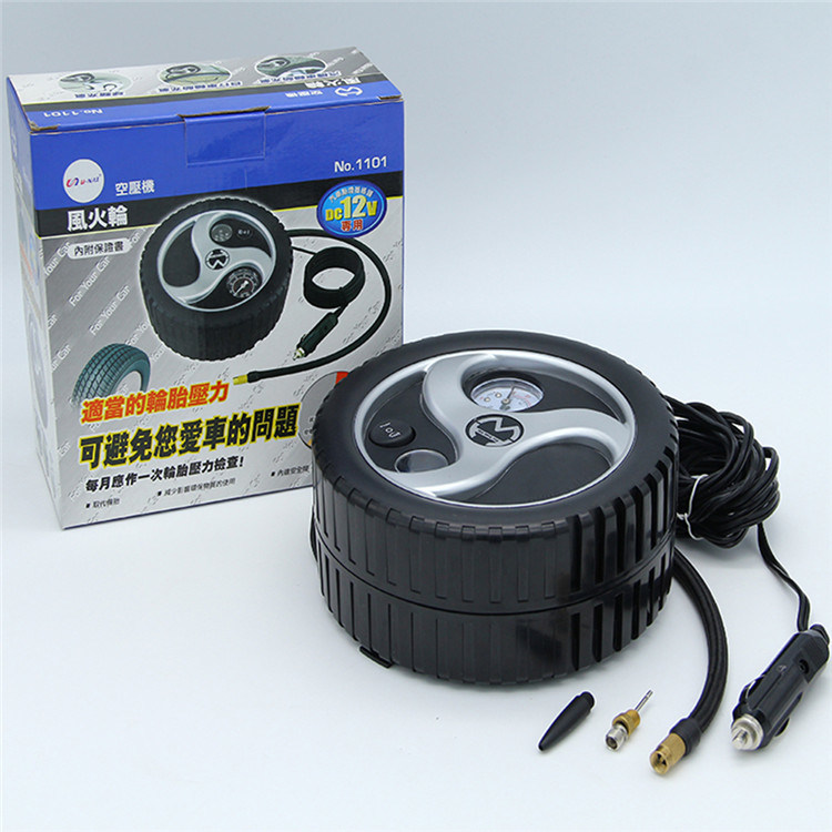 Portable Mini Air Pump Tyre Inflator Changer