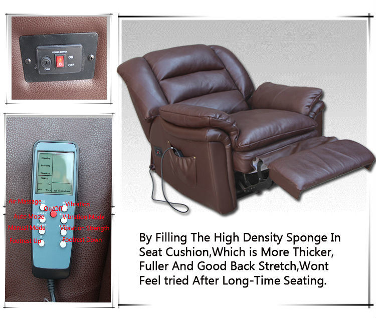 Office Air Massage Cheap Chesterfield Sofa (A050)