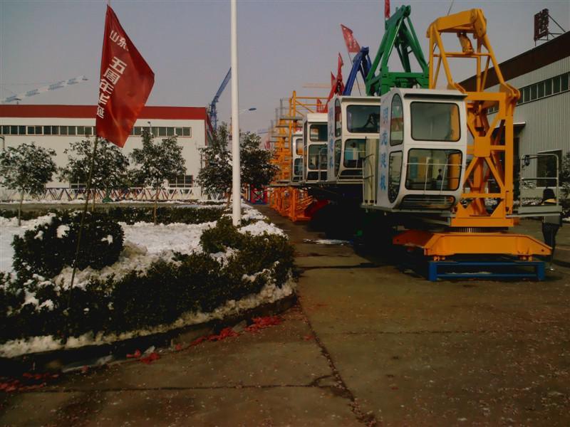 Qtz80 China Construction Machinery Jib Tower Crane