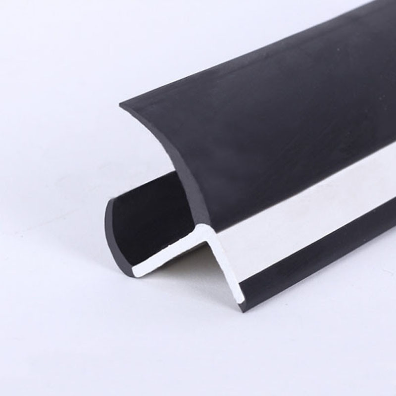 PVC Rubber Bottom Cargo Trailer Door Seal Brush Strip