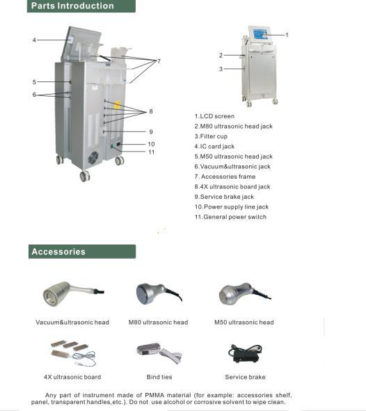 Medical Cavitation Vacuum Suction Microcurrent Machine Price