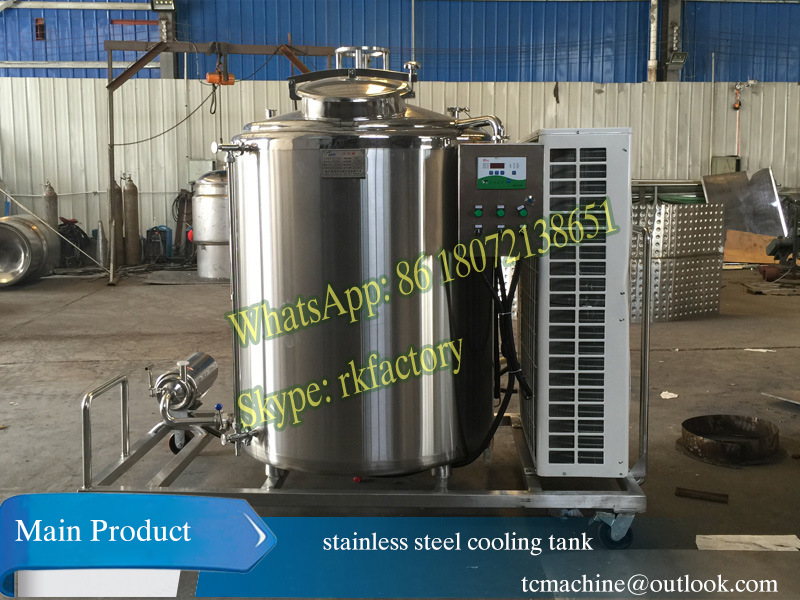 1t Milk Cooler Vertical Milk Cooling Tank (copeland 3HP)