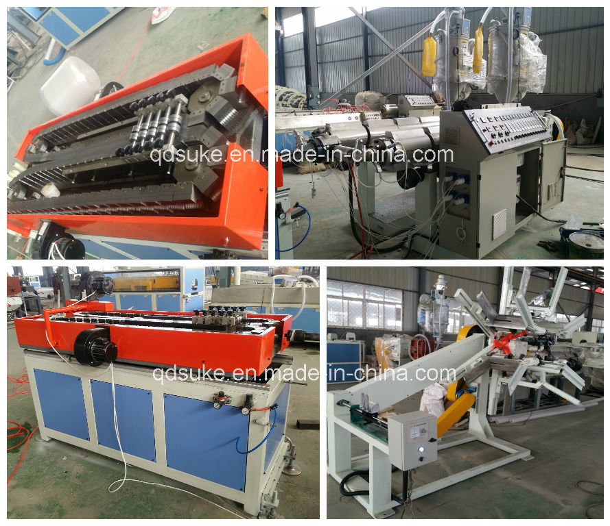 PE/PP Corrugated Pipe Production Extrusion Extruder Line