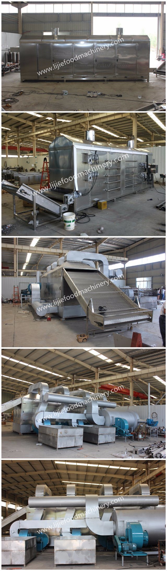 Continous Seaweed Mesh Conveyor Belt Dryer/Drying Machine