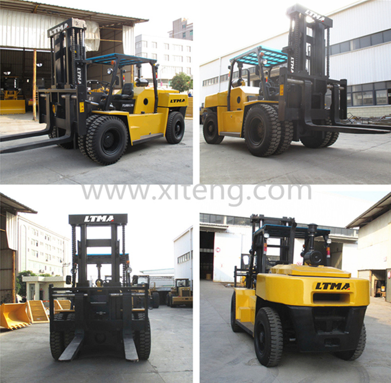 14 Ton 15 Ton Diesel Hydraulic Cylinder Forklift with Cabin