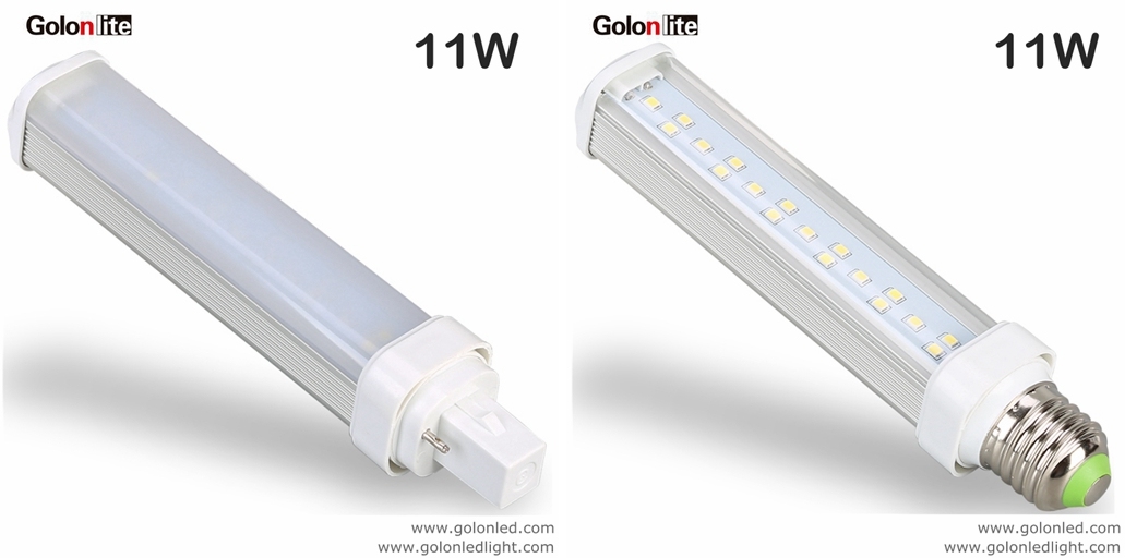 Factory Low Price 5W 7W 9W 11W E27 E26 G24D G24q G24 LED Pl Light