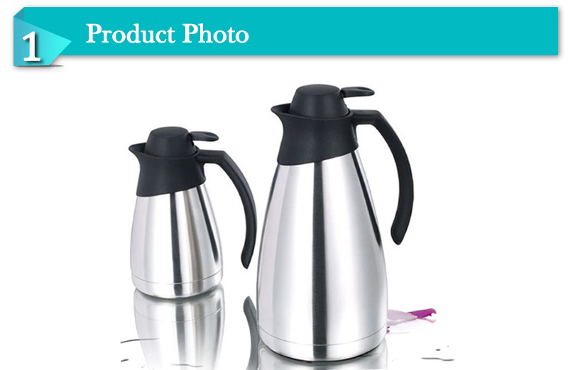 Food Safety Stainless Steel Vacuum Thermos Water Jug (JSUO)