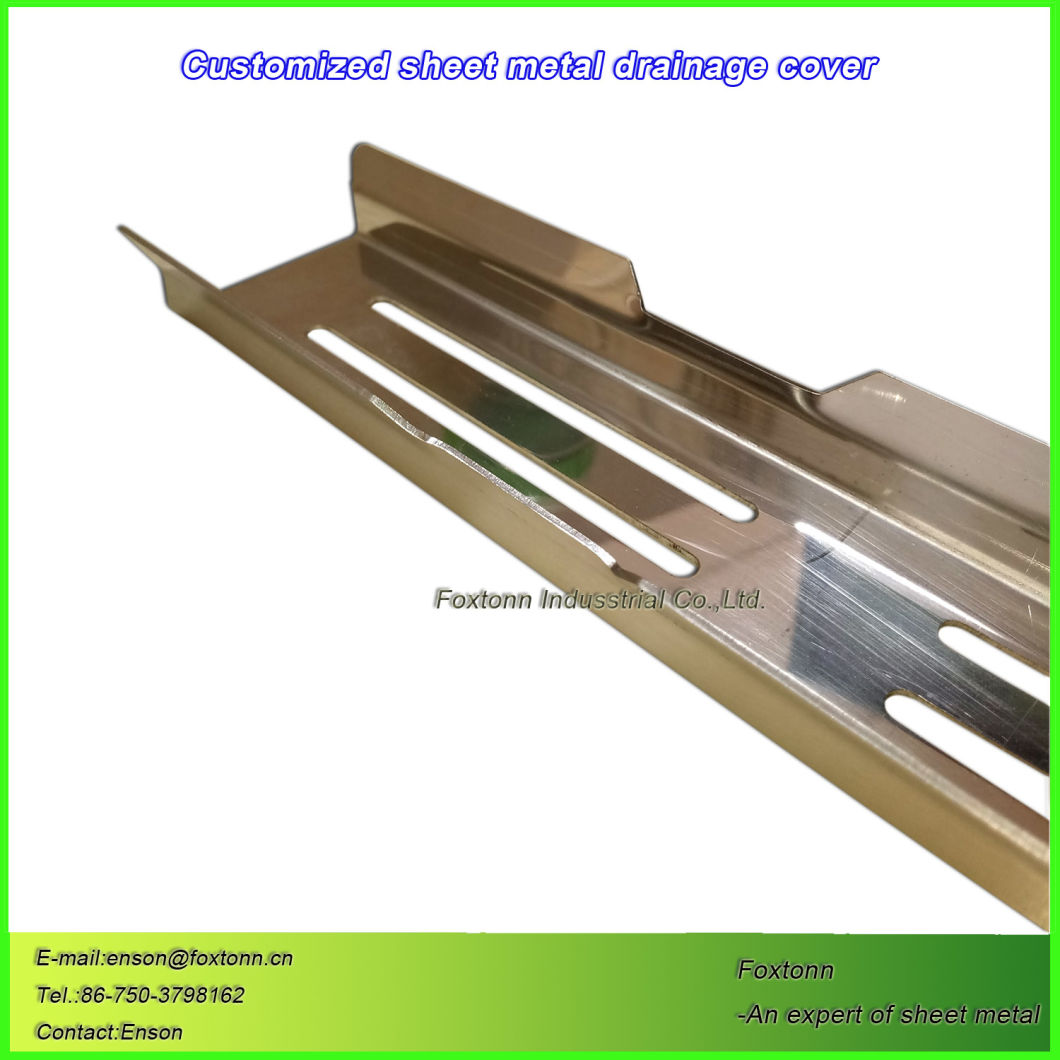 CNC Machining Stainless Steel Floor Drain by Laser Cutting