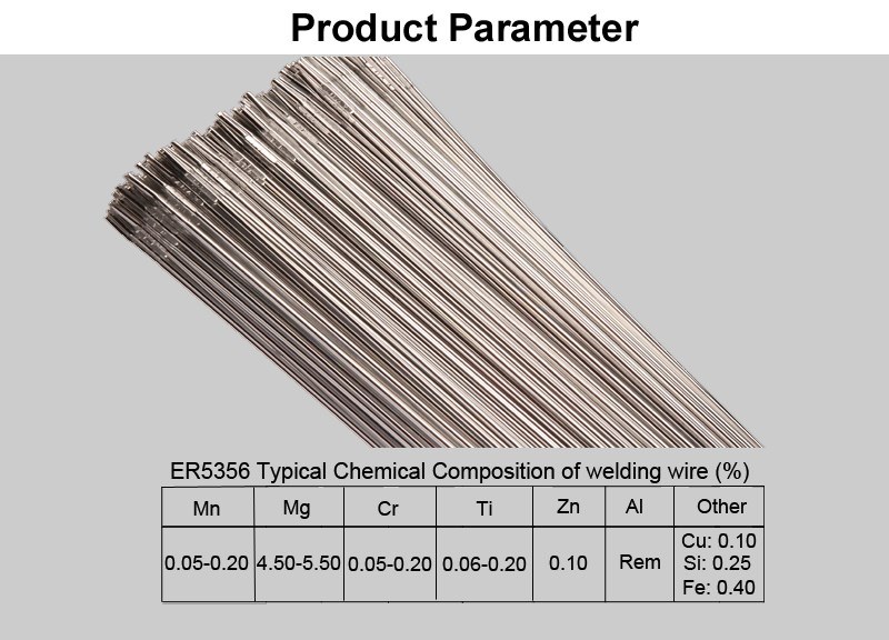 China Factory 7kg Spool MIG TIG 5356 Aluminum Wire