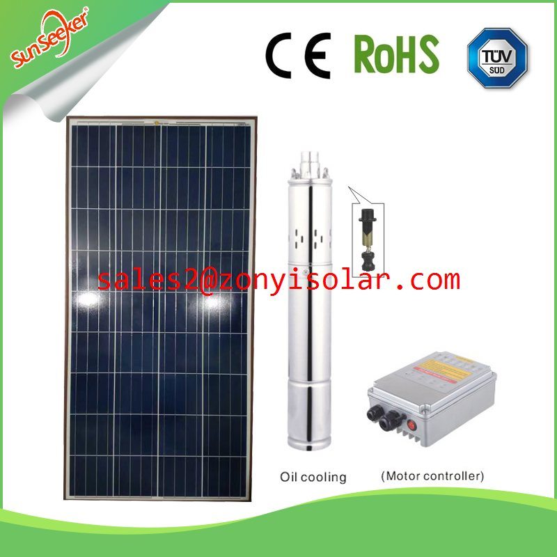 30-80m Head&1-2m3/H Solar DC Submersible Pump