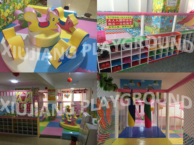 Residential Mashroom Plastic Kids Playhouse