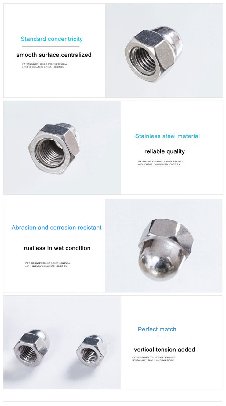Stainless Steel Hex Dome Head Cap Nut