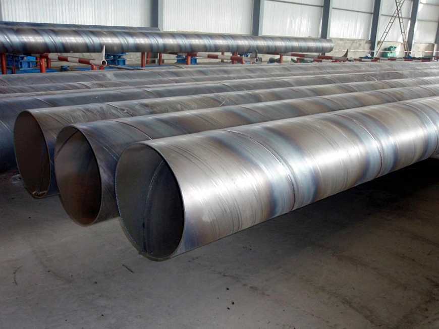 ASTM A252 Grade 3 Piling Welded SSAW Spiral Steel Pipes