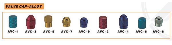 Alloy Valve Cap, Metal Caps (AVC-3)