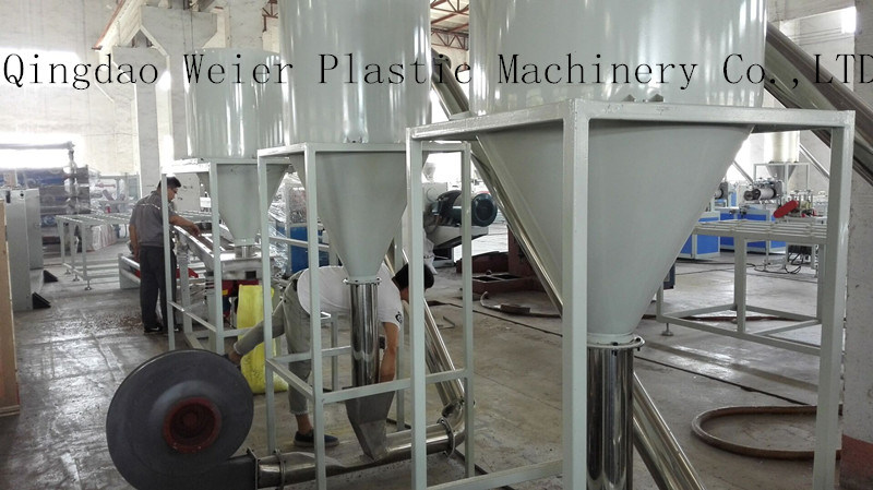 Parallel Twin Screw Extruder WPC Granule Making Machine