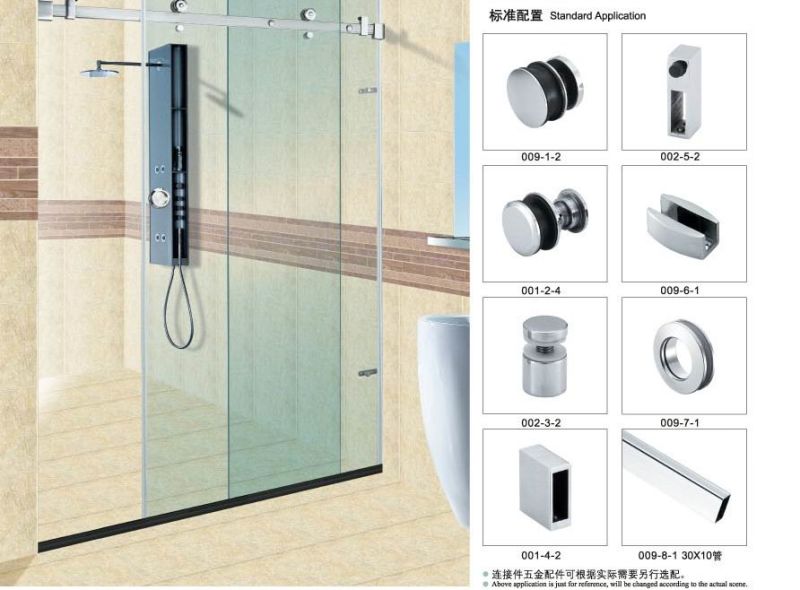 Stainless Steel Hinge Door Hardware Bathroom Accessories