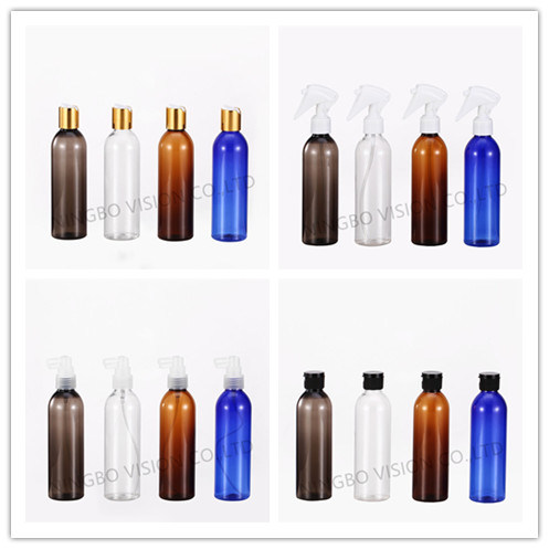 Pet Plastic Cosmetics Cleanser Skin Care Lotion /Spray Plastic Bottle