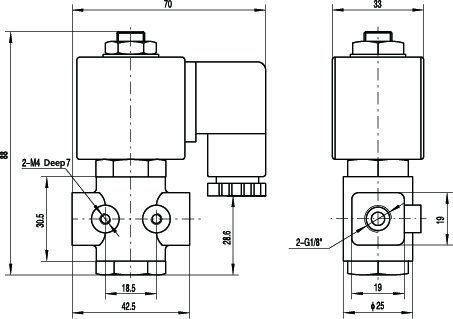 Normal Open Type Special Solenoid Valve (440000672)