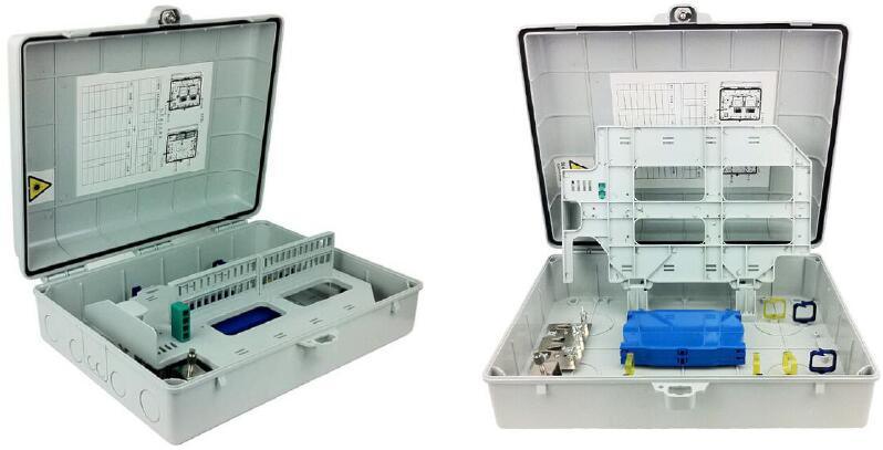 FTTX FTTH Wall Pole Mounted Fiber Optic Distribution Box Access Network Enclosure Indoor/Outdoor Application