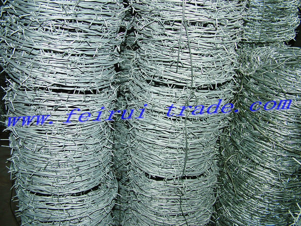 Hot Dipped Galvanized Barbed Wire/PVC Coated Barbed Wire Bwg 14X16