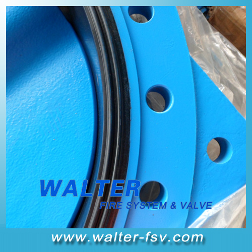 Worm Gear Flange Butterfly Valve with EPDM Seat