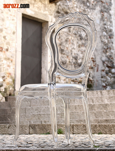 Clear Acrylic Banquet Tiffany Chiavari Belle Epoque Dining Chair