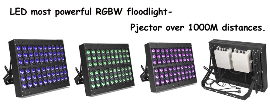 400W/600W/800W/1000W High Power LED Mast Flood Lights