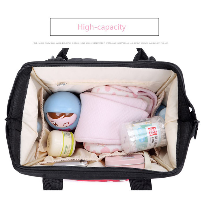 Large Capacity Baby Diaper Hand Bag Mummy Baby Bag Backpack Waterproof