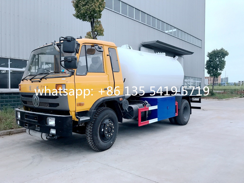 Dongfeng 8m3 - 10cbm LPG Gas Tank Truck, LPG Gas Filling Truck LPG Tank Truck for Sale