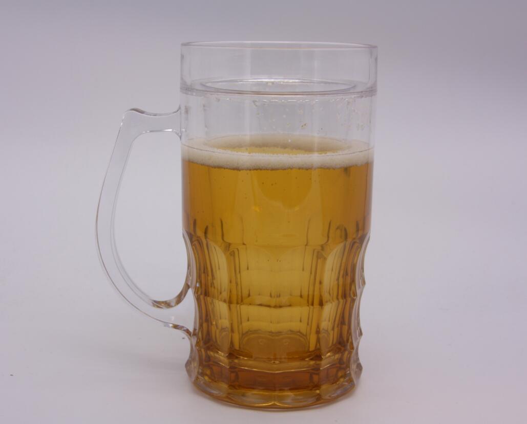 Double Wall Frosty Mug Frozen Ice Beer Mug for Promotional Gifts (HA09077-2)