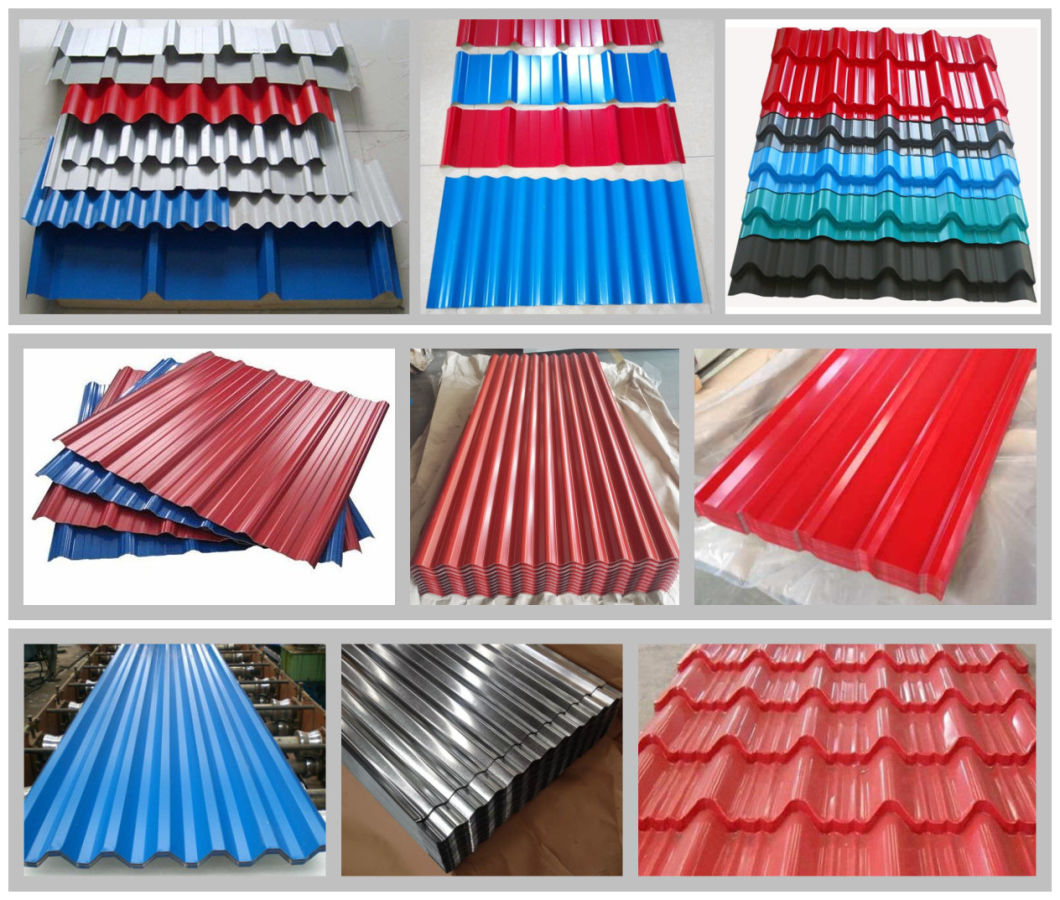 Building Material Corrugated Prime Cold Rolled Hot Dipped Zinc Prepainted Color Coated PPGI PPGL Galvalume Galvanized Steel Sheet/Tile/Plate