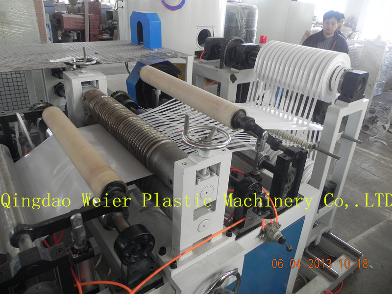 Plastic Extruder Machine PVC Edge Band Extrusion Line with Slitting System