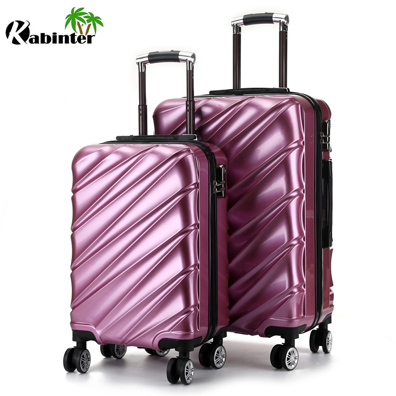 Fashionable Hardshell Luggage PC Trolley Luggage Set Travel Bag Manufactory