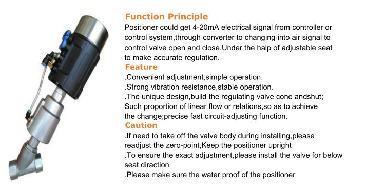 Esg Proportional Control Angle Seat Valve