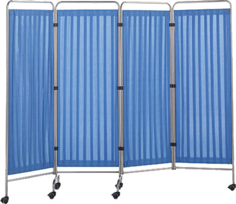 Hf-35 Top Selling Hospital Single Double Triple Four Stainless Steel Screen