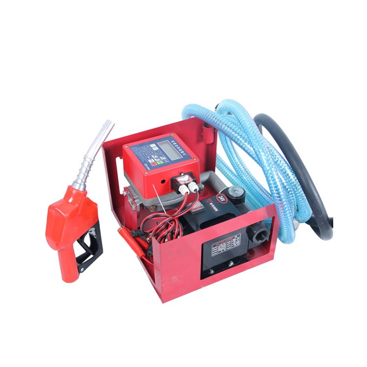 12V/24V Fuel Diesel Transfer Pump with Meter and Hose and Nozzle