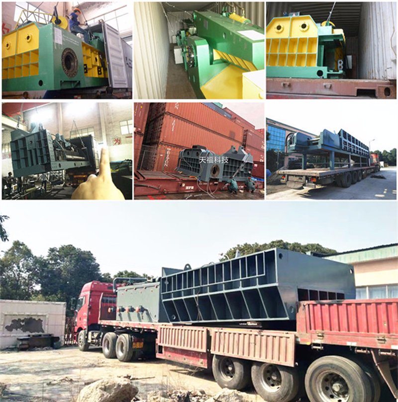 TF Top Quality Factory Price Hydraulic Metal Aluminum Cans Baler with Ce