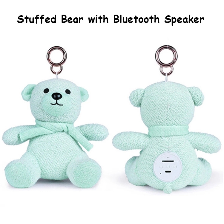 Plush Stuffed Bear Toys with Wireless Speaker