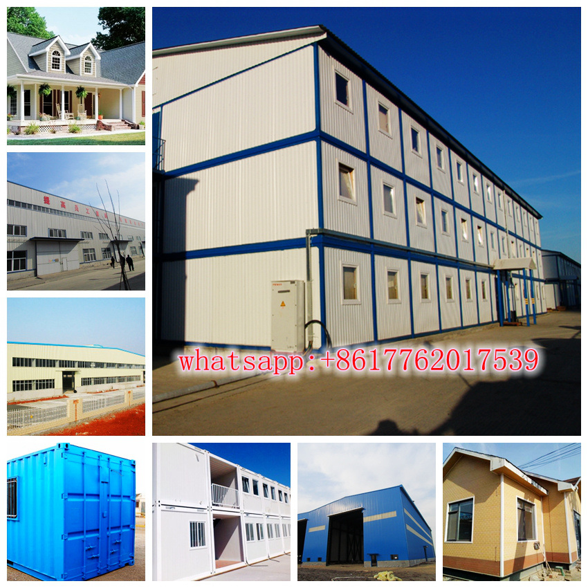 Carbon Structure Steel for Prefabricated House with Design and Installation