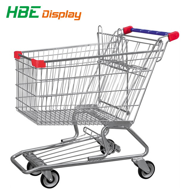 Shopping Hand Trolley Wheel PU Travelator Castor