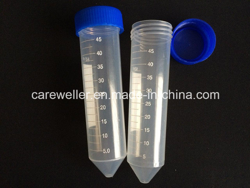 Laboratory Disposable Conical Bottom Plastic Centrifuge Tube