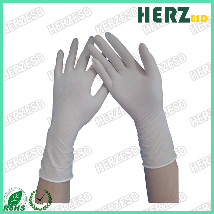 Ce Approved Poly White /Blue Nitrile Examination Gloves