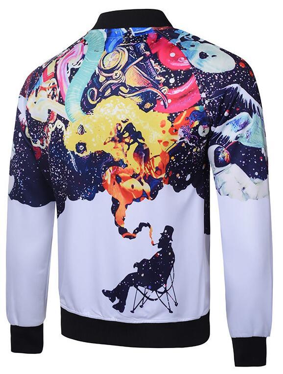 Custom/Customized Fashion Winter Down Ski Jacket Sublimation Printed Flight Rain Motorcycle Jacket Cotton/Polyester Men's Outdoor Clothing