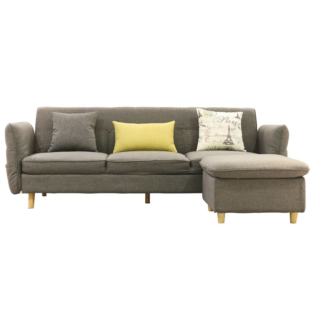 3 Seater Fabric Sofa with Chaise