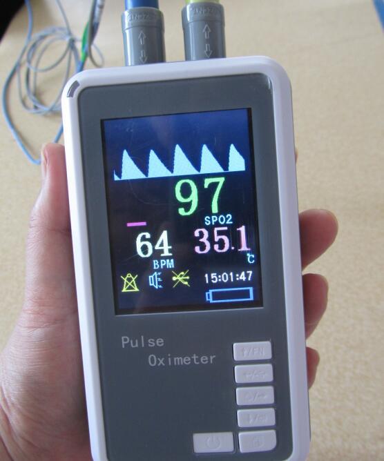 Hand Held Pulse Oximeter with Ce