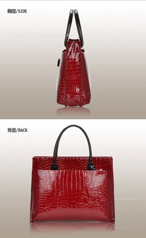 Bw-1768 New Fashion Crocodile Handbag Women Tote Bag