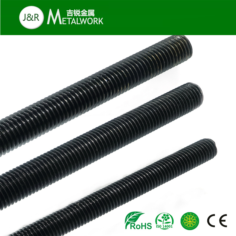 Black Oxide 1/4'' 3/8'' A193 ANSI B7m B7 Thread Rod