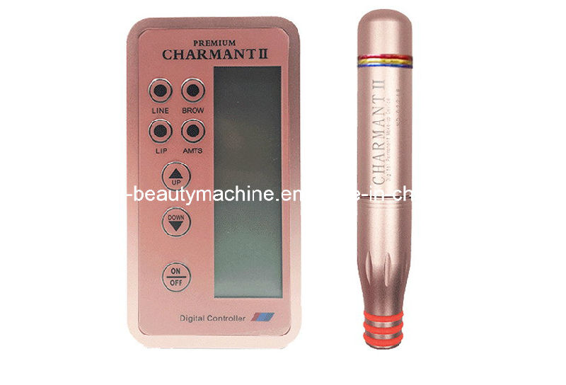 Permanent Digital Premium Charmant Tattoo Makeup Tattoo Machine Pen for Golden Color